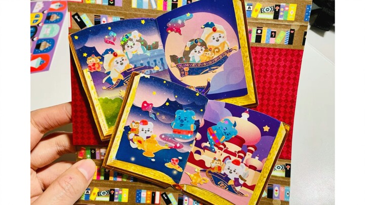 Buku pegangan lansekap Korea Lampu Aladdin dalam dongeng