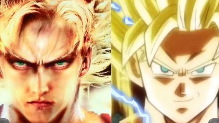 Real life Dragon Ball character (AI generated) -