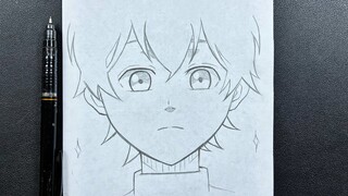 How to draw cute anime kid ( yuno )