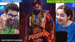 Pakistani Couple Reacts To Where is Pushpa? | Pushpa 2 - The Rule 🔥| Hindi | Teaser & Poster |Allu A