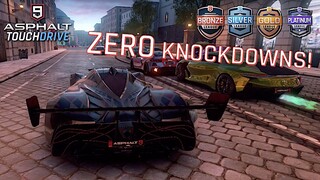 NO KNOCKDOWNS!!! TOUCHDRIVE TO PLATINUM!!! | ASPHALT 9: LEGENDS