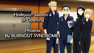 Haikyuu!! Season 4 OP 1 - Phoenix Lyrics