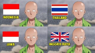 Parody 4 Bahasa || One Punch Man (King Kok Kabur?)
