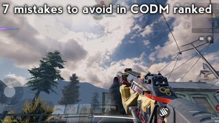 7 mistakes to avoid in CODM season 10 ranked