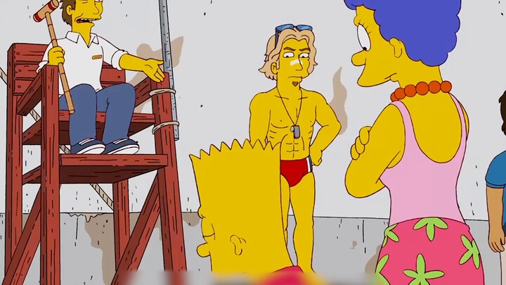 Bart used film and television clips to trick everyone