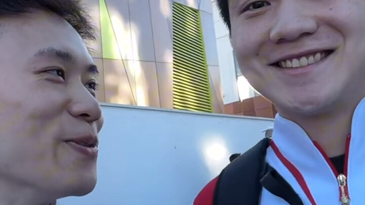 【Fan Zhendong】A cappella version of Brother Dong from Xie Sichang’s vlog—Brother Dong is speaking Ca
