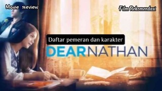 Daftar pemeran dan karakter film Dear Nathan