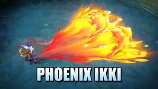 THE ANNOYING IKKI WITH HIS FLAMES