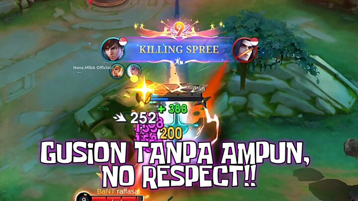 GUSION AUTO MVP TANPA RIBET!! 😳💀