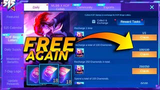 HOW TO GET MORE FREE KOF TICKETS IN KOF BINGO EVENT | VPN TRICK FOR KOF BINGO EVENT | MOBILE LEGENDS