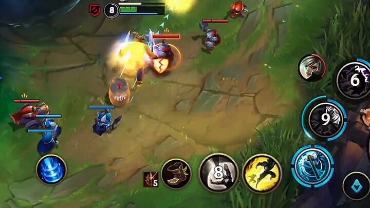 There is no good end to laning against Olaf.