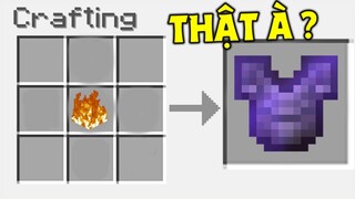 THỬ THÁCH SINH TỒN VÀ DẶP TẮT LỬA SẼ ĐƯỢC VẬT PHẨM CỰC VIP TRONG MINECRAFT !! *LỬA = GIÁP NETHERITE*
