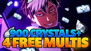 ANOTHER 4 FREE MULTIS PER MONTH AND 900 CRYSTALS SOON! INSANE UPDATE! | Black Clover Mobile