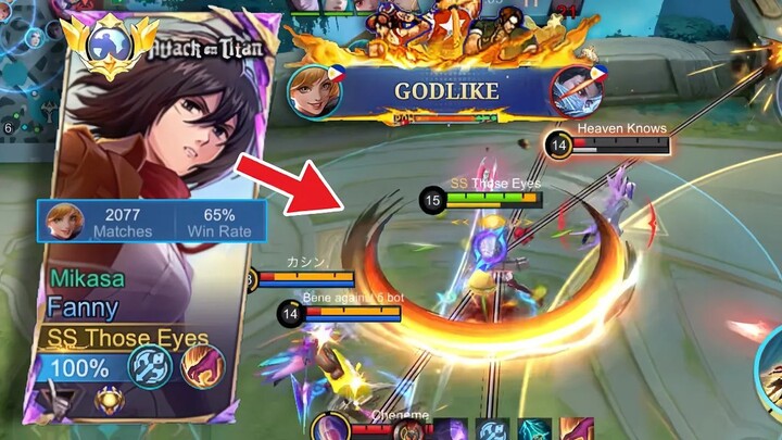 THEY PUSHED ME TO MY LIMIT!! MY HARD MATCH GAMEPLAY FANNY - MLBB