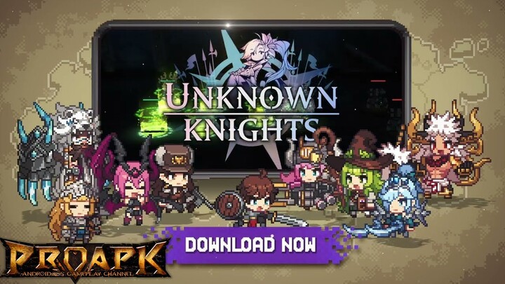 Unknown Knights: Pixel RPG Gameplay Android/ iOS