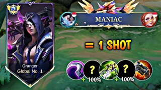 MOMENT EPIC GRANGER DI MOBILE LEGENDS ☠️