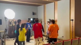 Donbrothers cast rehearsing