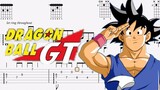 Lagu tema Dragon Ball GT DRAGON BALL GT secara bertahap menarik Anda untuk mengunduh tab gitar finge