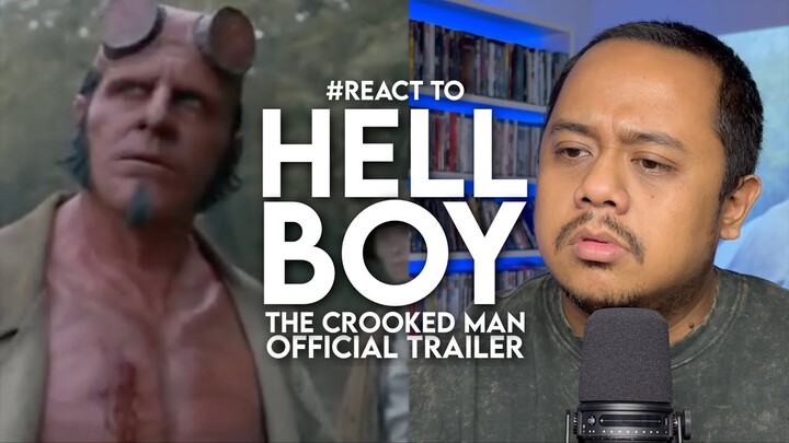 #React to HELLBOY THE CROOKED MAN Official Trailer