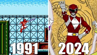 Evolution of Power Rangers Games [1991-2024]