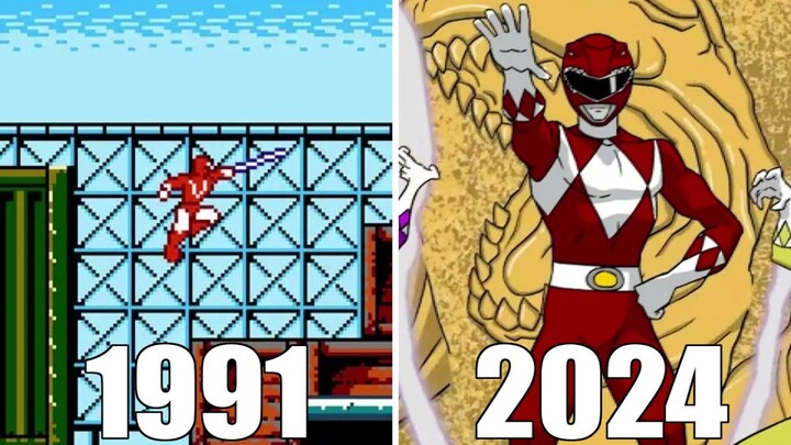 Evolution of Power Rangers Games [1991-2024]