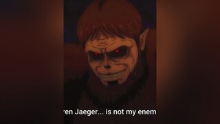 Zeke Says Eren Is Not His Enemy zeke beasttitan fyp aot edit viral animeedit aotedit weeb AttackOnTitan fypシ foryou anime trending foru
