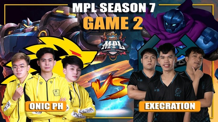 ONIC PH vs EXE GAME 2 MPL PH S7 W5 D1