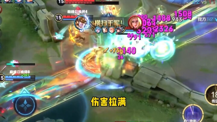 (Mo Lu Nuwa) Nuwa, armed with two ultimate abilities, transforms into a true assassin—truly terrifyi