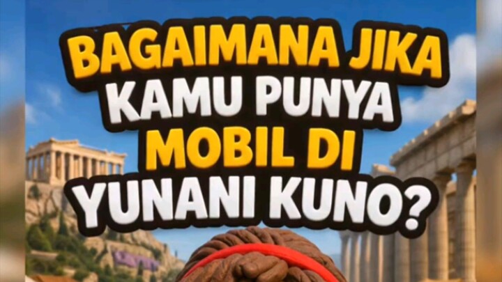 Bagaimana Jika Kamu Punya Mobil di Zaman Romawi Kuno?!