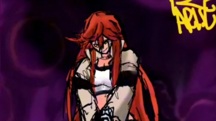 Riyo vs Noerde part 2 Gachiakuta timelapse draw