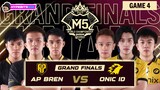 AP BREN vs ONIC ID | GAME 4 | M5 GRAND FINALS