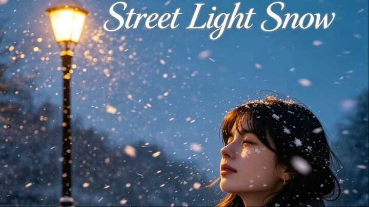 Street Light Snow