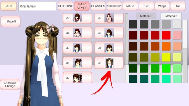 New Long Hair Braids Tutorial ✨🌸 in Sakura School Simulator