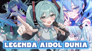 legenda Idol dengan nyanyian indahnya☺😇