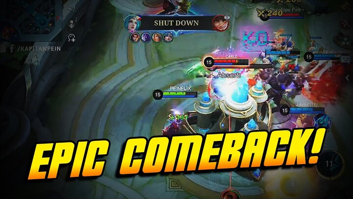 INTENSE EPIC COMEBACK! - MLBB