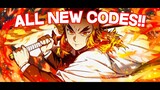 (FLAME)ALL NEW CODES IN DEMON SLAYERS UNLEASHED