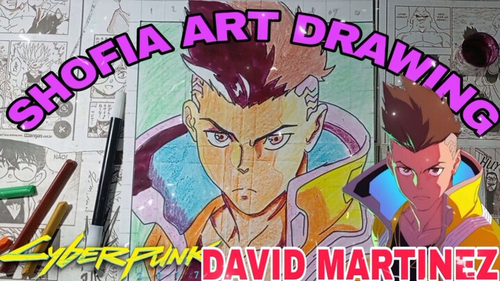 drawing cyberpunk David Martinez