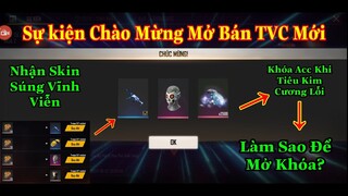 [Garena Free Fire]/Review Sự Kiện Chào Mừng Mở Bán Thẻ Vô Cực Mới,Làm Sao Để Mở Khóa Acc Tiêu Kc Lỗi