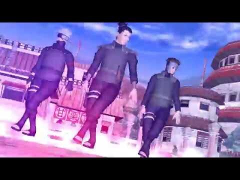 MMD Naruto S&M Shikamaru, Kakashi and Yamato