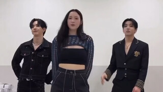 230724 Moon Jong-up & Kim Byung-joo｜Thử thách siêu ngại ngùng với em gái Hueningkai Đây là sự hợp tá