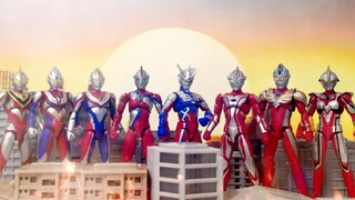 【Stop-motion animation/mixed cut】Beat On Dream On Ultraman palm-moving super-dynamic model small the