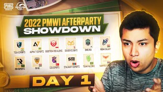 PMWI AfterParty DAY 1 HIGHLIGHTS (PUBG MOBILE)