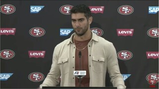 Defensively dominant 49ers dump reigning Champion Rams - Jimmy G reacts to 49ers destroy Rams 24-9