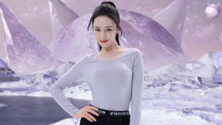 迪丽热巴内衣广告