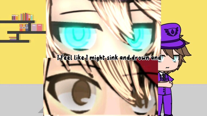 ocean blue eyes looking in mine/family afton gachalife complication