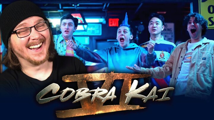 COBRA KAI SEASON 6 TRAILER REACTION | Date Announcement | Final Season | Netflix