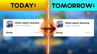 HOW TO STOP INCREASING MOBILE LEGENDS STORAGE (FASTEST WAY) 2022