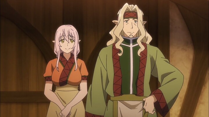 Arc meets Ariane's father and mother and visits the Elf village - Gaikotsu Kishi-sama Episode 6