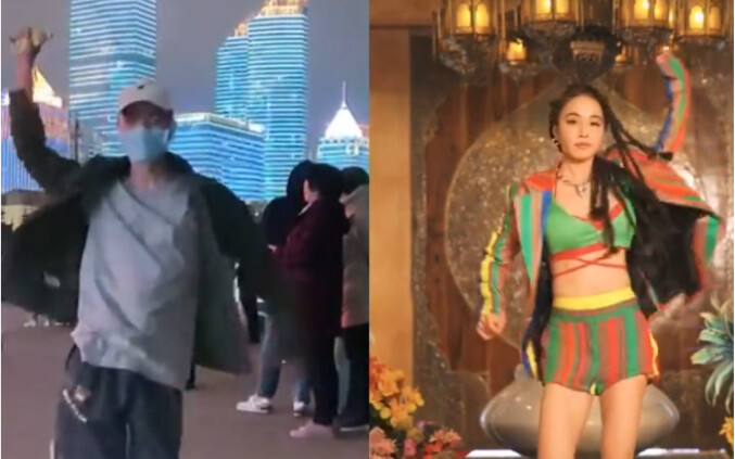 广场起舞 和蔡依林一起哒哒哒