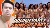 ATEBANG REACTION | THE GOLDEN POOL PARTY SWIMSUIT COMPETITION #mgi2022